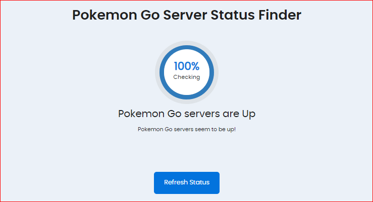 Pokemon Go Server Status
