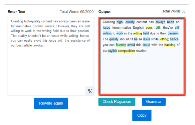 paraphrasing website for free Paraphrasing tool