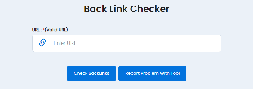 Backlink Checker