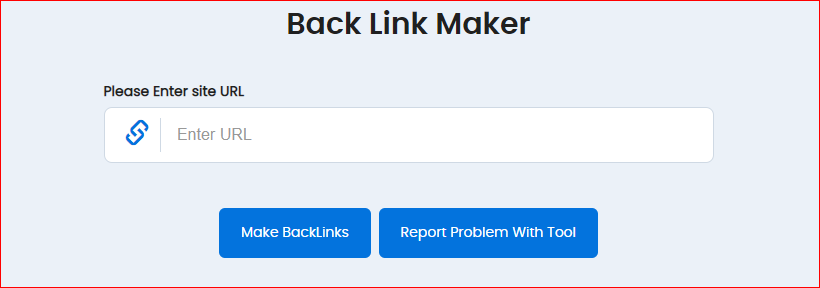 Backlink Maker