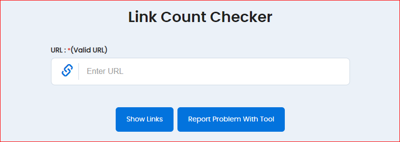 Link Count Checker