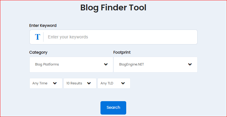 Blog Search