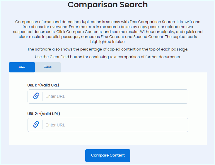 Comparison Search