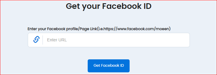 Get Your Facebook ID