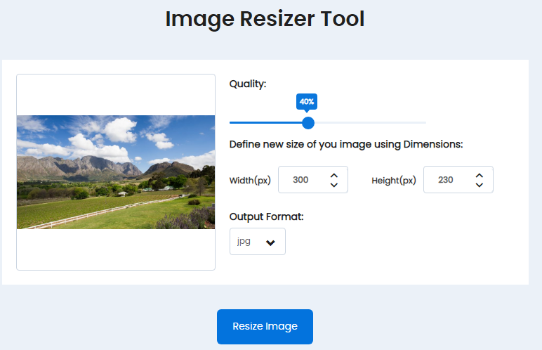image resizer