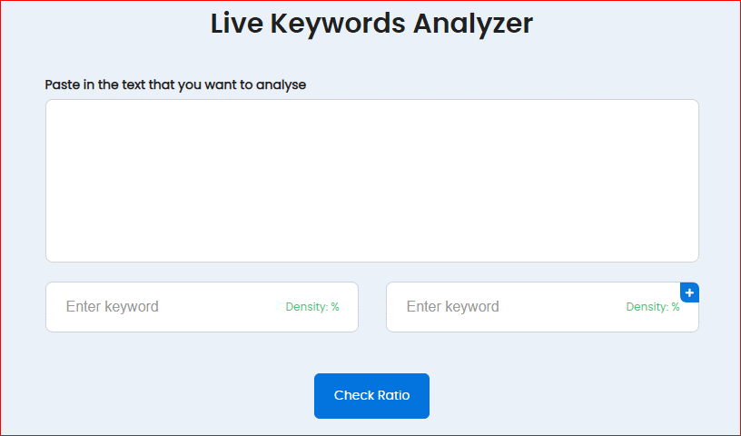 Keyword Analyzer