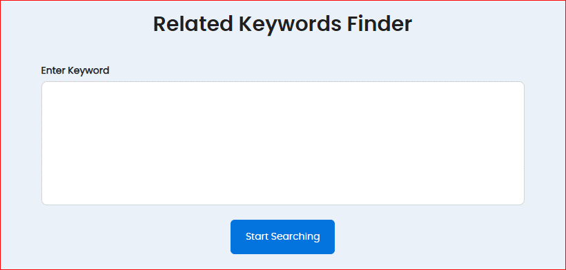 Related Keywords Finder