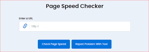page speed checker