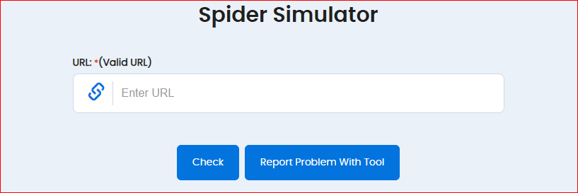 Spider Simulator