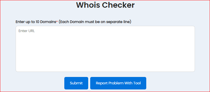 Whois Checker