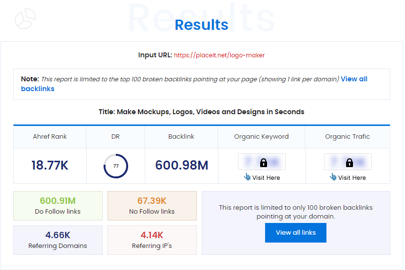 Broken Backlink Checker