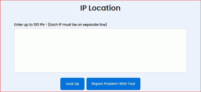 IP location