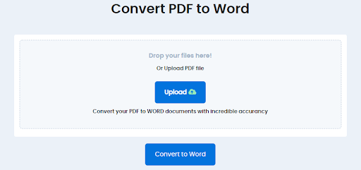 Upload your pdf file.